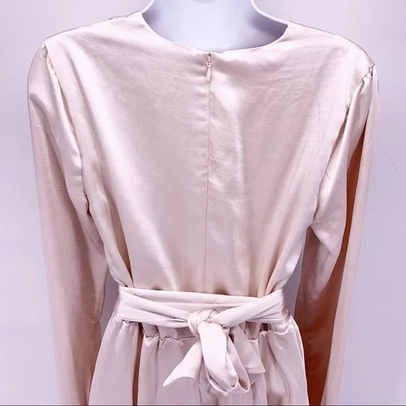 NEW Lovers + Friends Ivy Dress in Champagne Sz S - Picture 8 of 11